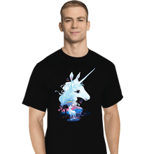 Load image into Gallery viewer, Secret_Shirts T-Shirts, Tall / Large / Black Last Unicorn.
