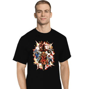 Daily_Deal_Shirts T-Shirts, Tall / Large / Black Explosion Magic