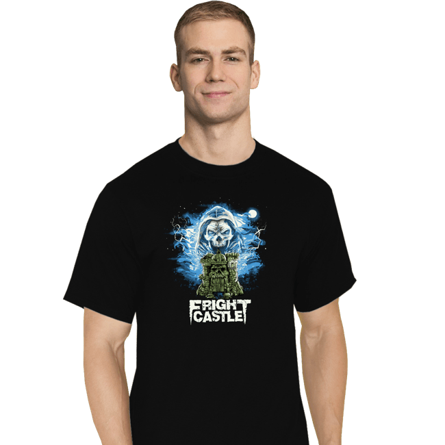 Secret_Shirts T-Shirts, Tall / Large / Black Fright Castle
