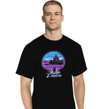 Load image into Gallery viewer, Shirts T-Shirts, Tall / Large / Black Retrowave Darksouls
