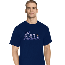 Load image into Gallery viewer, Daily_Deal_Shirts T-Shirts, Tall / Large / Navy The Scarabs
