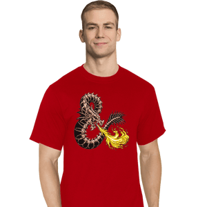 Secret_Shirts T-Shirts, Tall / Large / Red Bone Dragon Secret Sale