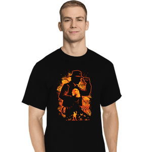 Shirts T-Shirts, Tall / Large / Black Archaeologist of Mythological Artifacts