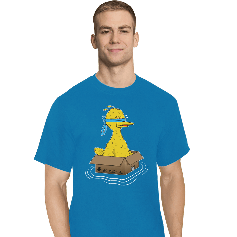 Shirts T-Shirts, Tall / Large / Royal Big Bird Box