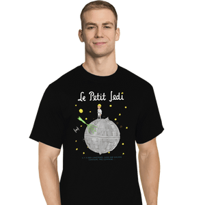 Shirts T-Shirts, Tall / Large / Black Le Petit Jedi