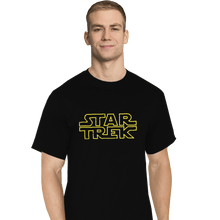 Load image into Gallery viewer, Shirts T-Shirts, Tall / Large / Black Star Trek Wars
