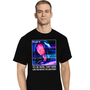 Secret_Shirts T-Shirts, Tall / Large / Black Life Is Unfair