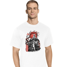 Load image into Gallery viewer, Daily_Deal_Shirts T-Shirts, Tall / Large / White Sumie Awakening
