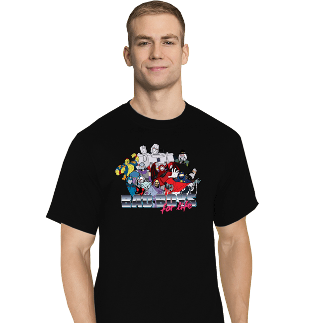 Secret_Shirts T-Shirts, Tall / Large / Black Bad Boys For Life