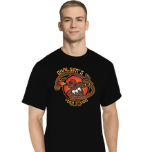 Load image into Gallery viewer, Daily_Deal_Shirts T-Shirts, Tall / Large / Black Dhalsim&#39;s Yoga Studio
