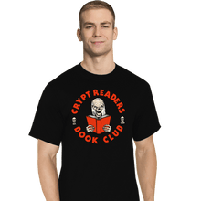 Load image into Gallery viewer, Shirts T-Shirts, Tall / Large / Black Crypt Readers Book Club
