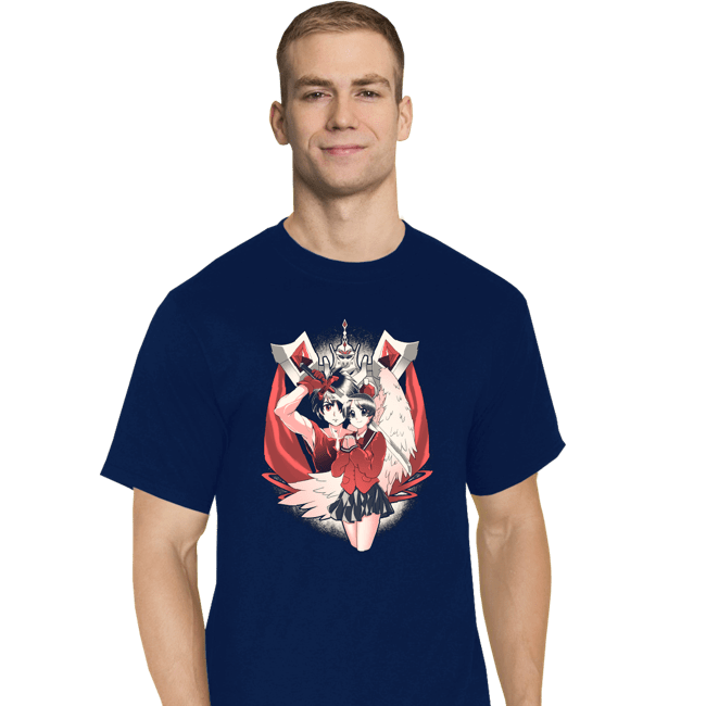 Daily_Deal_Shirts T-Shirts, Tall / Large / Navy Fortune Teller