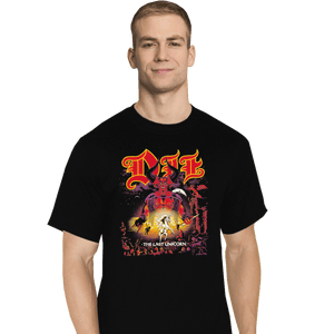 Shirts T-Shirts, Tall / Large / Black Die Last Unicorn