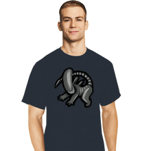 Load image into Gallery viewer, Secret_Shirts T-Shirts, Tall / Large / Dark Heather Xeno King
