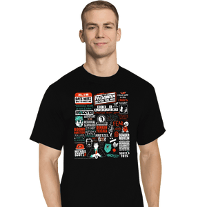 Shirts T-Shirts, Tall / Large / Black All Things Office