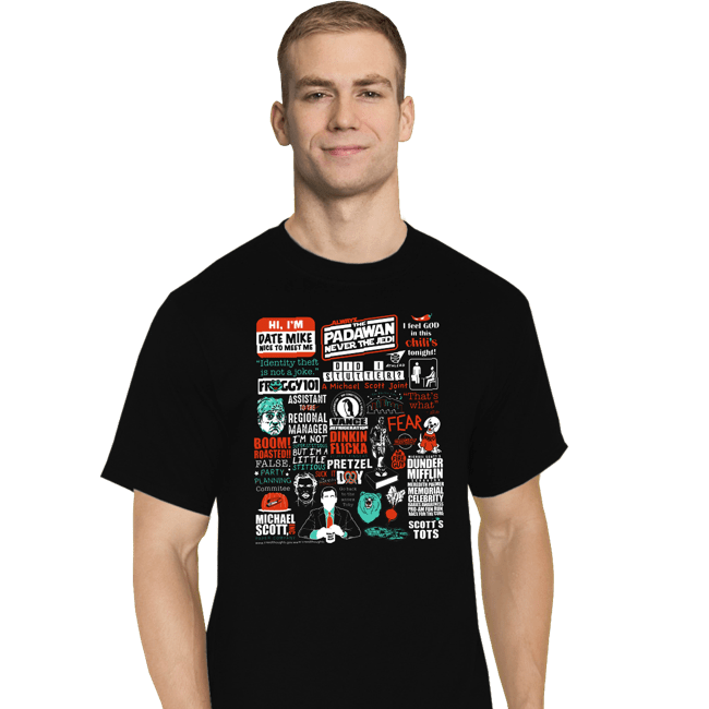 Shirts T-Shirts, Tall / Large / Black All Things Office
