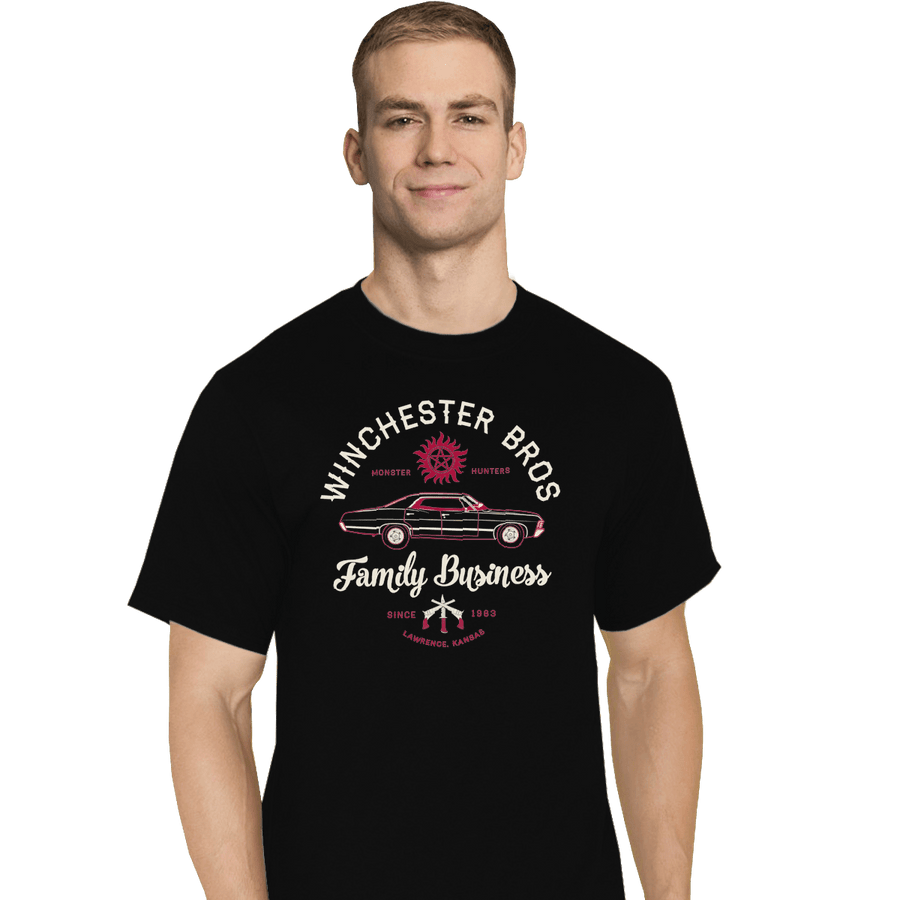 Shirts T-Shirts, Tall / Large / Black Family Business