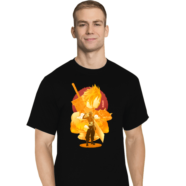 Daily_Deal_Shirts T-Shirts, Tall / Large / Black Mako-Eyed Mercenary