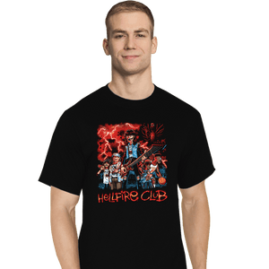 Daily_Deal_Shirts T-Shirts, Tall / Large / Black Hellfirez