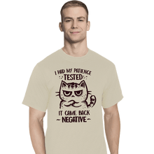 Load image into Gallery viewer, Secret_Shirts T-Shirts, Tall / Large / White I had my patience tested
