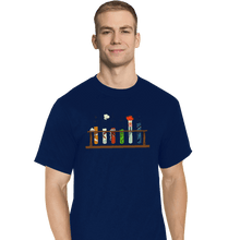 Load image into Gallery viewer, Secret_Shirts T-Shirts, Tall / Large / Navy Muppet Science!

