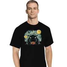 Load image into Gallery viewer, Shirts T-Shirts, Tall / Large / Black Starry Cave
