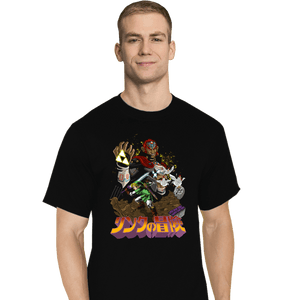 Daily_Deal_Shirts T-Shirts, Tall / Large / Black The Legend Of Link