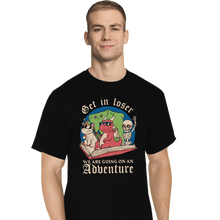 Load image into Gallery viewer, Daily_Deal_Shirts T-Shirts, Tall / Large / Black Going On An Adventure
