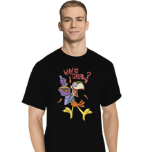 Load image into Gallery viewer, Shirts T-Shirts, Tall / Large / Black Why So Cereal
