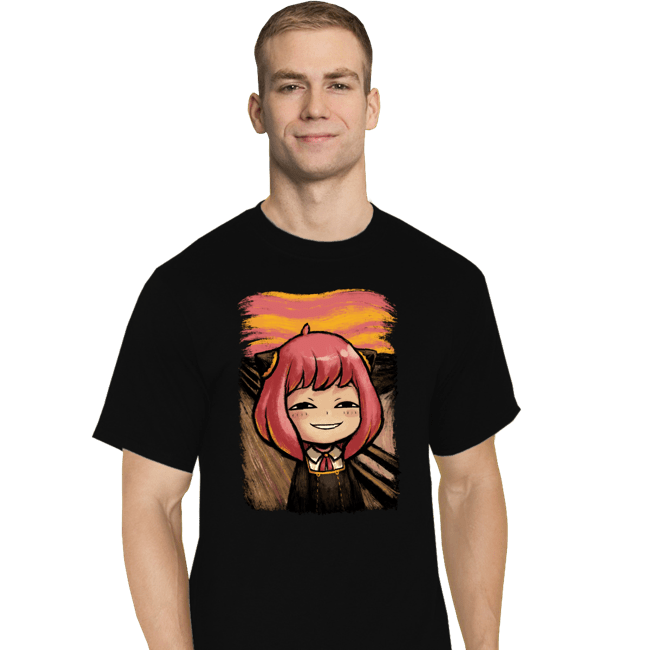 Secret_Shirts T-Shirts, Tall / Large / Black Anya Hehe