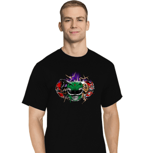 Shirts T-Shirts, Tall / Large / Black Green Legend