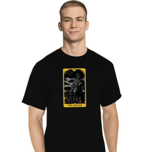 Load image into Gallery viewer, Shirts T-Shirts, Tall / Large / Black Tarot The Moon
