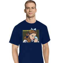 Load image into Gallery viewer, Daily_Deal_Shirts T-Shirts, Tall / Large / Navy Had A Brain
