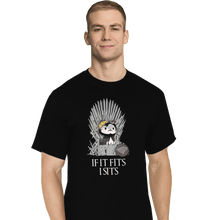 Load image into Gallery viewer, Shirts T-Shirts, Tall / Large / Black Game Of Sits
