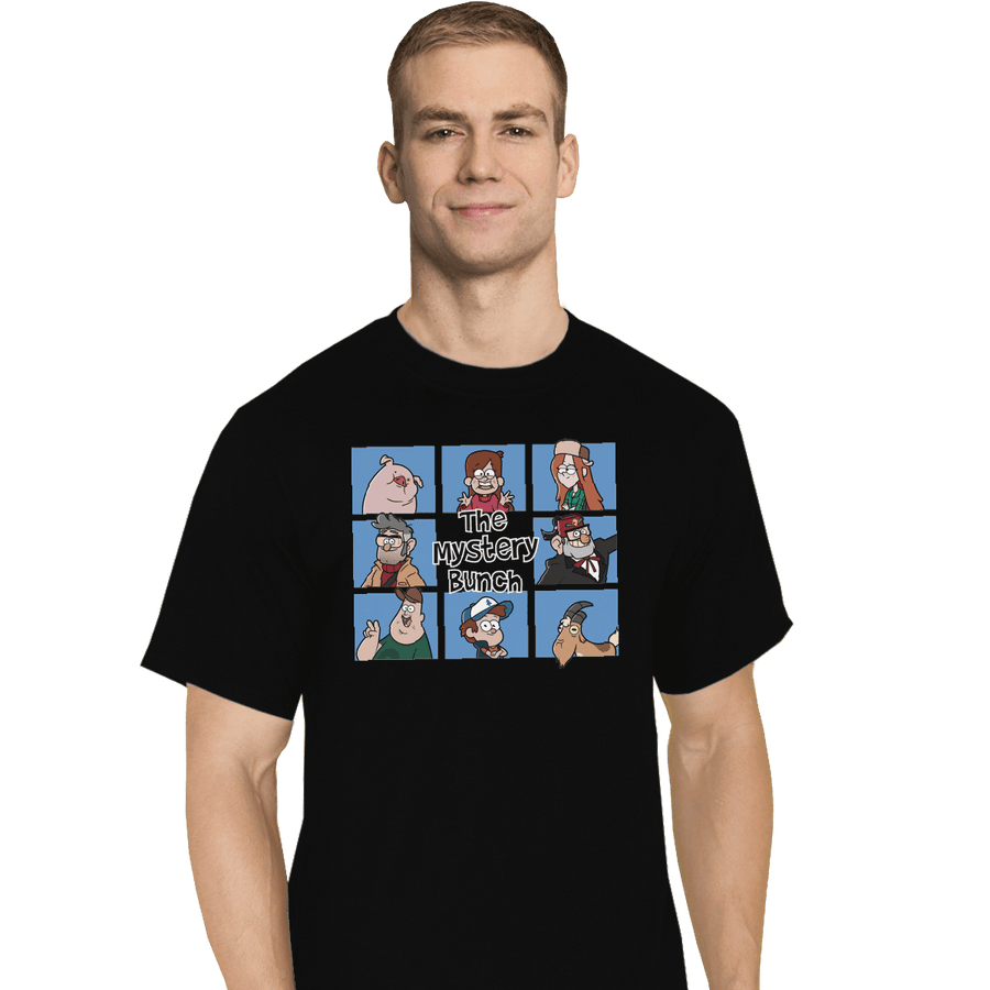 Shirts T-Shirts, Tall / Large / Black The Mystery Bunch