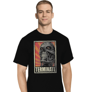 Shirts T-Shirts, Tall / Large / Black Terminate