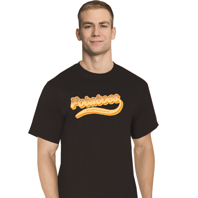 Daily_Deal_Shirts T-Shirts, Tall / Large / Black Potatoes