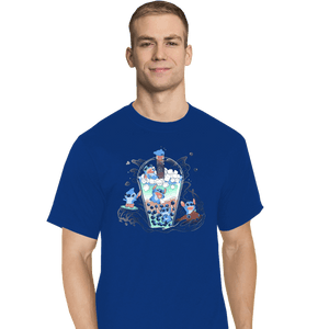 Secret_Shirts T-Shirts, Tall / Large / Royal Blue Boba Stitch