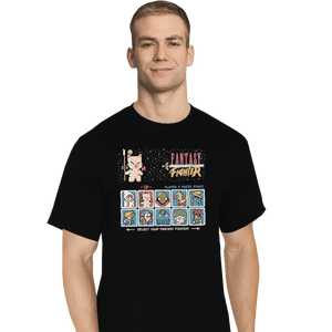 Shirts T-Shirts, Tall / Large / Black Fantasy Fighter