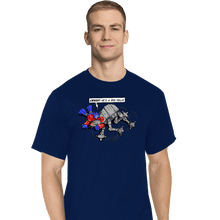 Load image into Gallery viewer, Daily_Deal_Shirts T-Shirts, Tall / Large / Navy Prime Hunter
