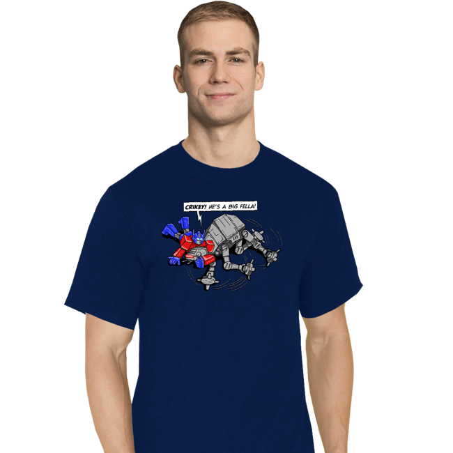 Daily_Deal_Shirts T-Shirts, Tall / Large / Navy Prime Hunter