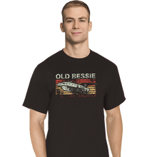 Load image into Gallery viewer, Shirts T-Shirts, Tall / Large / Black Retro Old Bessie

