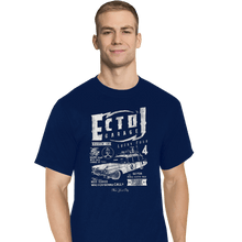 Load image into Gallery viewer, Secret_Shirts T-Shirts, Tall / Large / Navy ECTO-1 Garage
