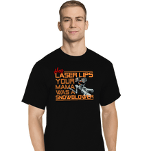 Load image into Gallery viewer, Secret_Shirts T-Shirts, Tall / Large / Black Hey, Laser Lips!
