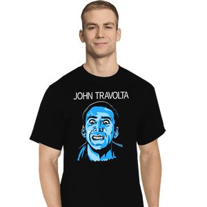 Daily_Deal_Shirts T-Shirts, Tall / Large / Black John Travolta