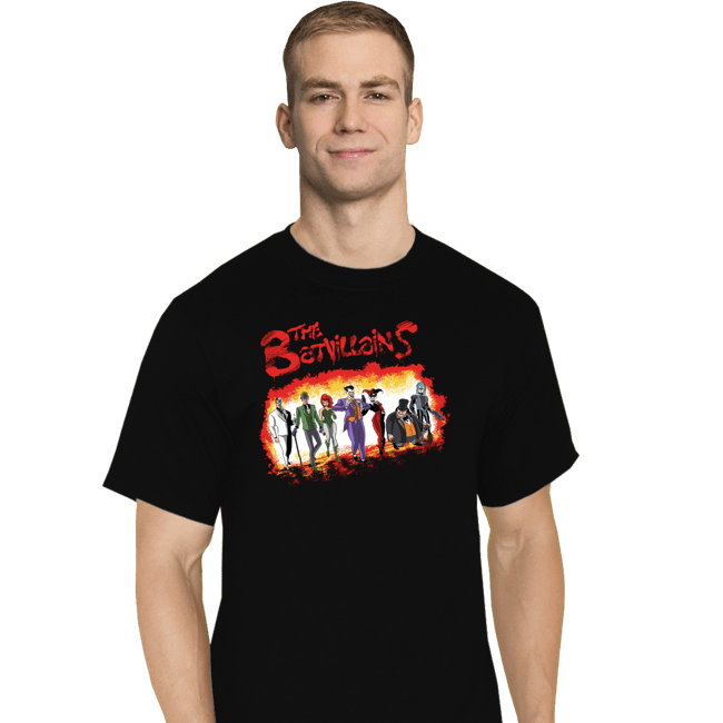 Daily_Deal_Shirts T-Shirts, Tall / Large / Black The Batvillains