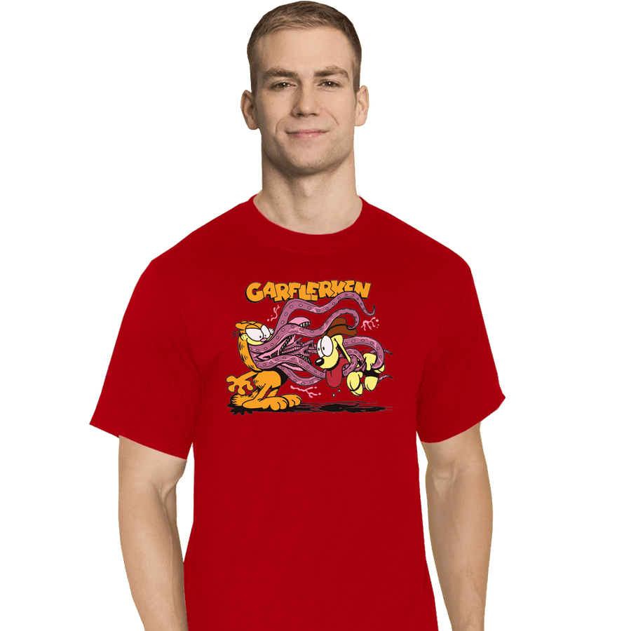 Shirts T-Shirts, Tall / Large / Red Garflerken