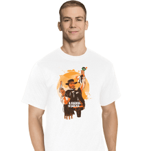 Load image into Gallery viewer, Shirts T-Shirts, Tall / Large / White A Fistful Of Ducks
