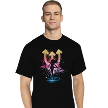 Load image into Gallery viewer, Shirts T-Shirts, Tall / Large / Black Neptune Storm
