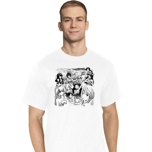 Shirts T-Shirts, Tall / Large / White Smash Girls Hot Spring